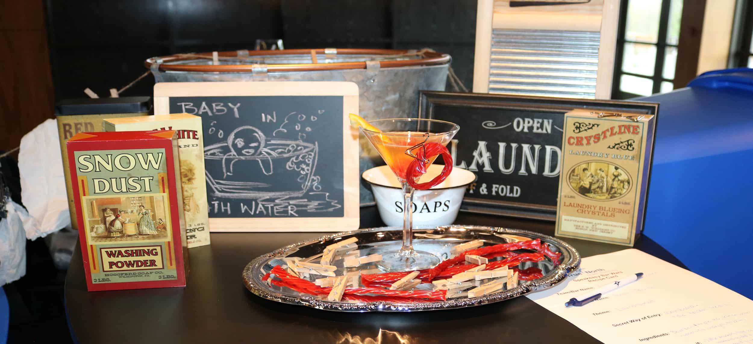 TeambuildlibationsSpeakeasy Bar Wars True North Team Building